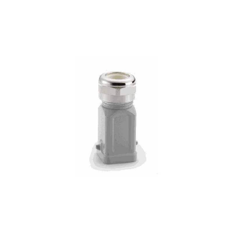 Capot 3A, Alliage de zinc moulé, IP65, Sortie verticale, M25